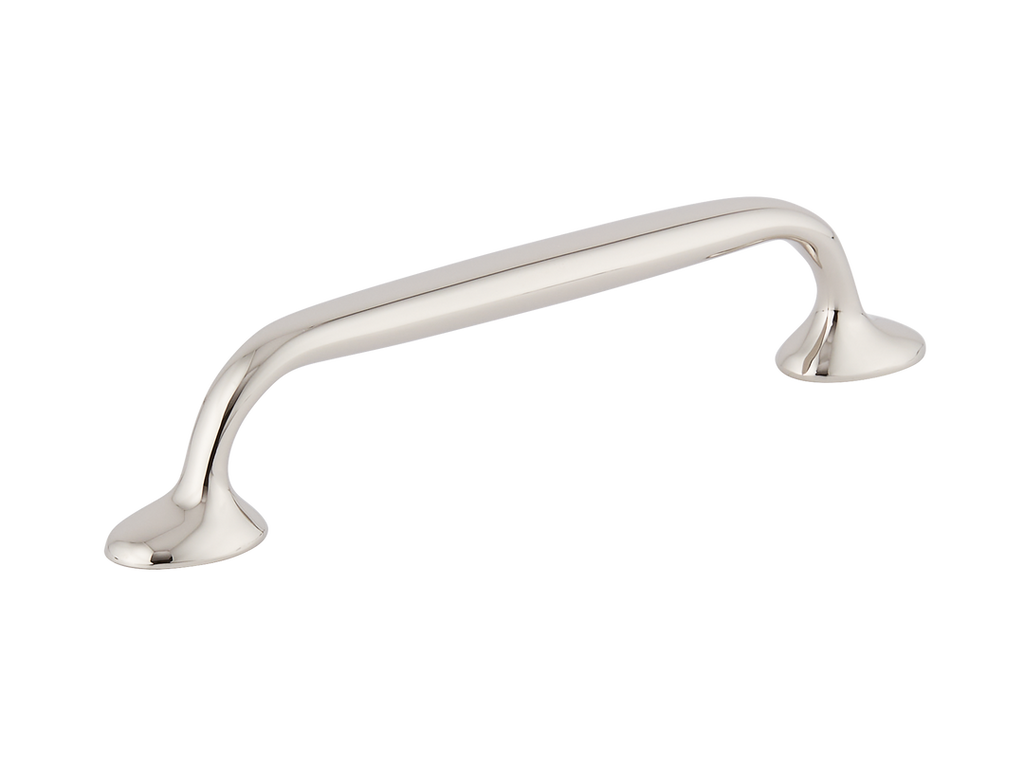 Bakes Cabinet Handle by Armac Martin - 102mm - Polished Nickel Plate