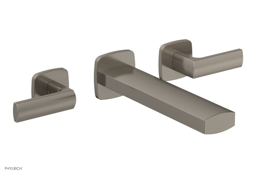 1-1/8" - Pewter - RADI Wall Tub Set - Lever Handles 181-57 by Phylrich - New York Hardware