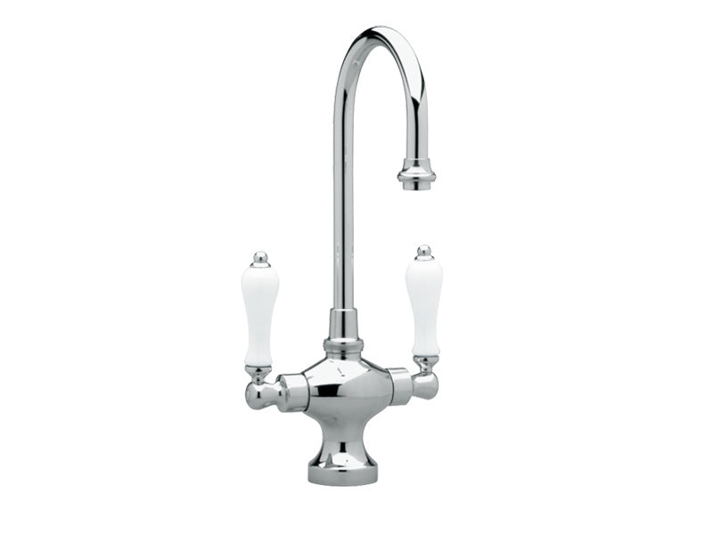 5-1/4" - Polished Nickel - Kitchen & Bar Single Hole Bar Faucet K8161 by Phylrich - New York Hardware