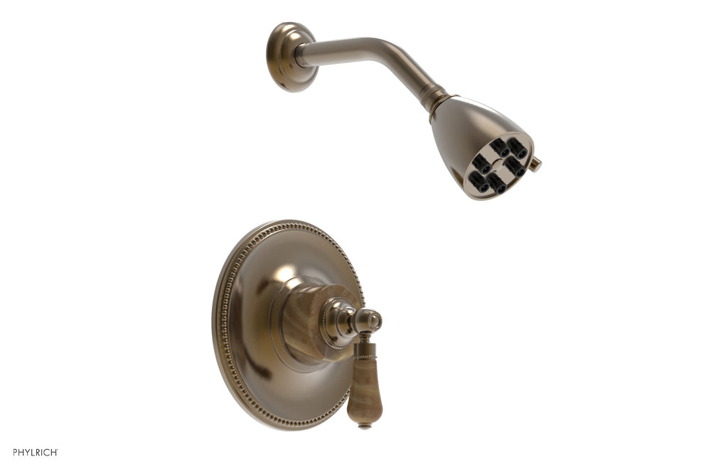 5" - Antique Brass - REGENT Pressure Balance Shower Set PB3271 by Phylrich - New York Hardware