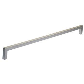 Square Bar Pull - 16 1/8" (410mm) Satin Stainless Steel - New York Hardware Online