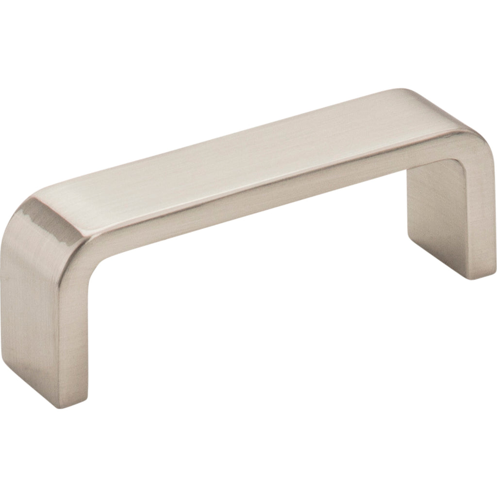 Square Asher Cabinet Pull by Elements - Satin Nickel