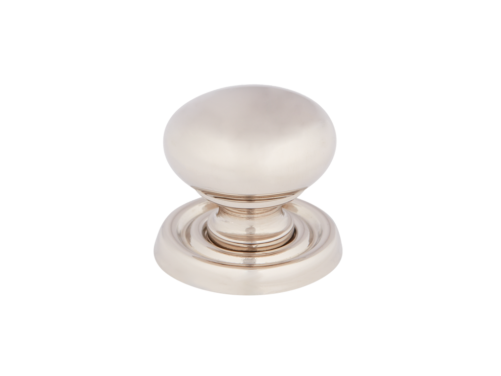 Cotswold Bun Cabinet Knob by Armac Martin - 19mm - Polished Nickel Plate