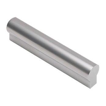 Tubular Rounded Pull - 2 15/16" (75mm) Satin Stainless Steel - New York Hardware Online