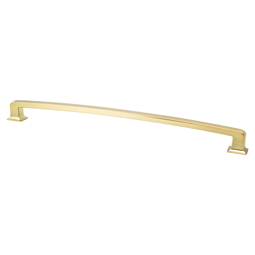 Modern Brushed Gold - 18" - Hearthstone Appliance Pull by Berenson - New York Hardware