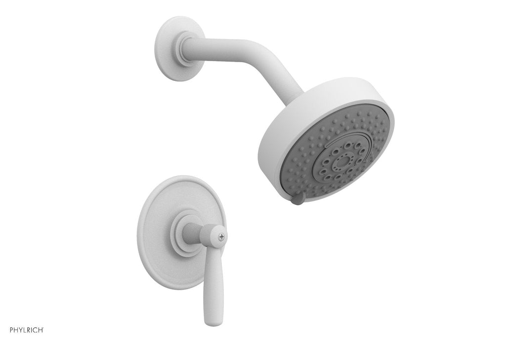 WORKS Pressure Balance Shower Set   Lever Handle by Phylrich - Satin White