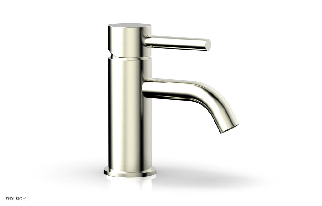BASIC II Single Hole Lavatory Faucet, Lever Handle by Phylrich - Satin Nickel