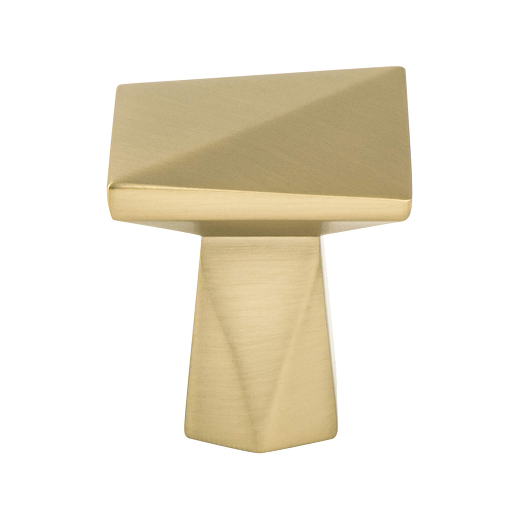 Modern Brushed Gold - 1-3/16" - Swagger Knob by Berenson - New York Hardware