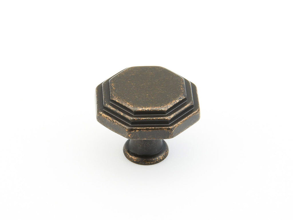 Firenza Knob by Schaub - Dark Firenza Bronze - New York Hardware
