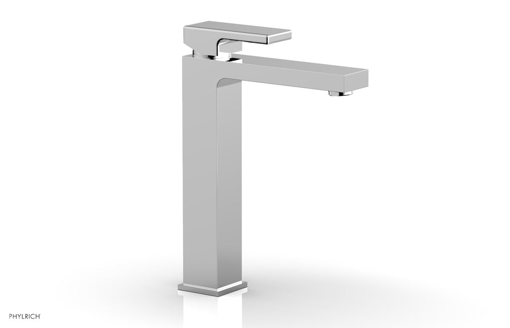 MIX Single Hole Lavatory Faucet, Tall   Blade Handle by Phylrich - Satin Brass
