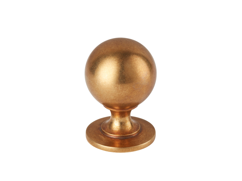 Cotswold Ball Cabinet Knob by Armac Martin - 38mm - Satin Chrome Plate