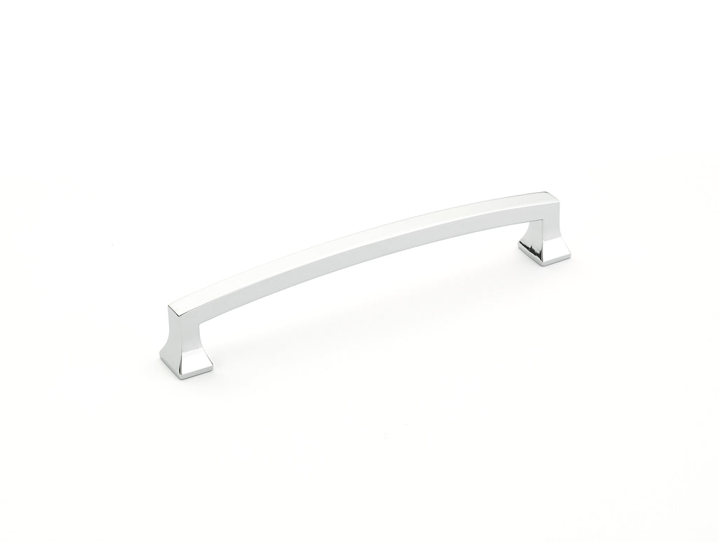 Menlo Park Arched Pull by Schaub - Polished Chrome - New York Hardware