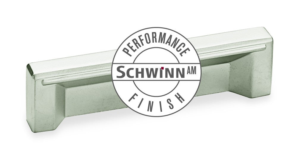 Horizontal Bar Pull by Schwinn - Satin Nickel AM Performance Finish - New York Hardware