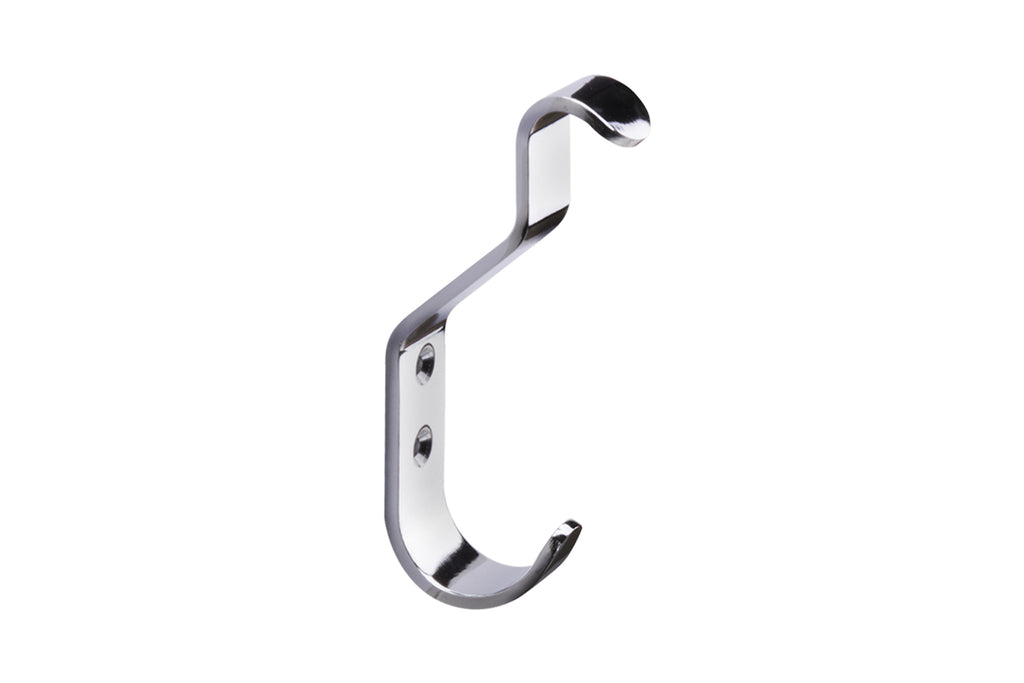 Front Mounted Simple Hook by Schwinn - Polished Chrome - New York Hardware