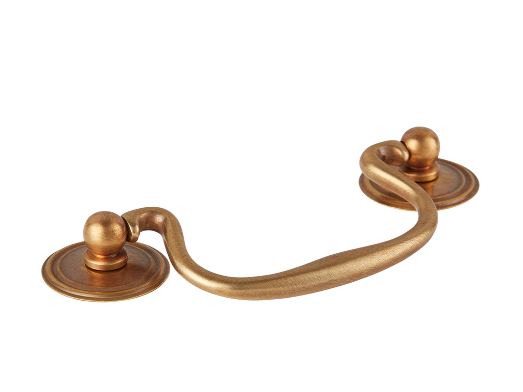 Cotswold Cabinet Handle by Armac Martin - 76mm - Burnished Brass