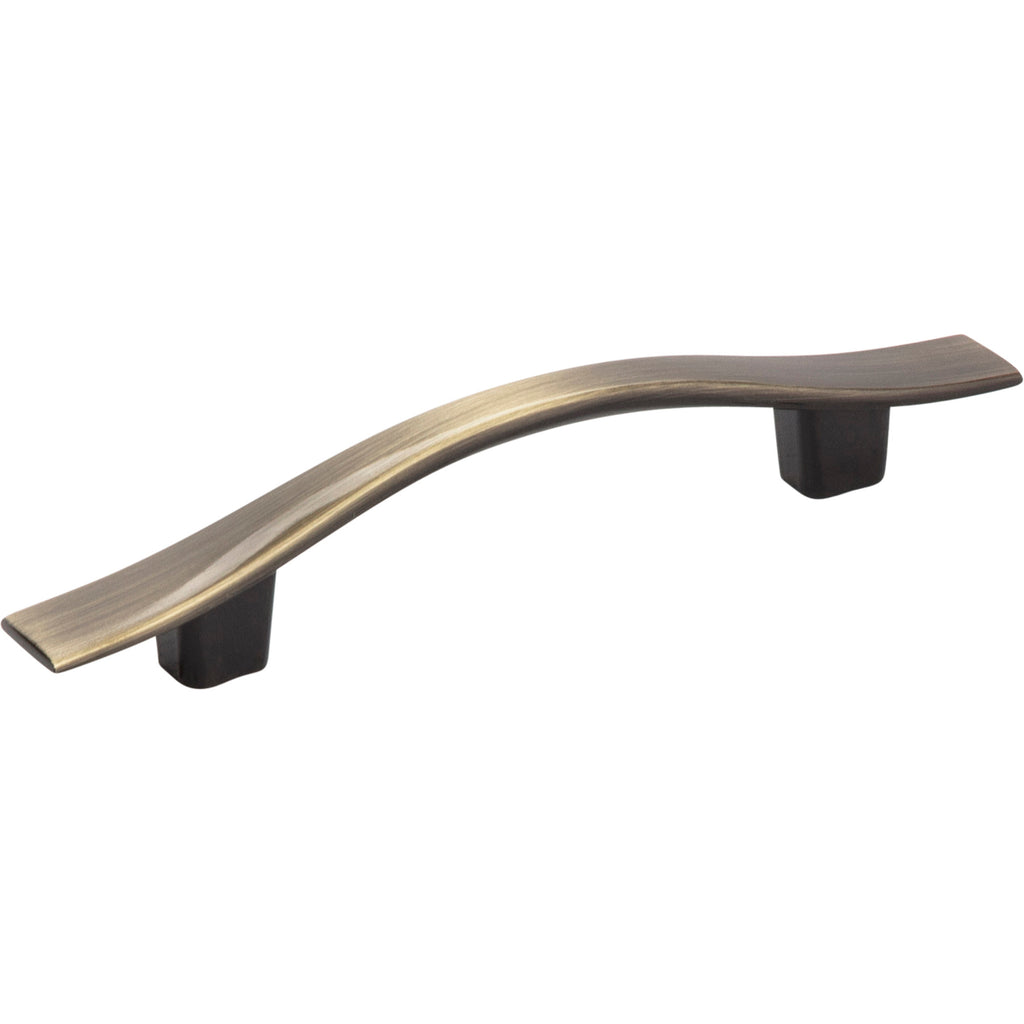 Square Kingsport Cabinet Pull by Elements - Brushed Antique Brass