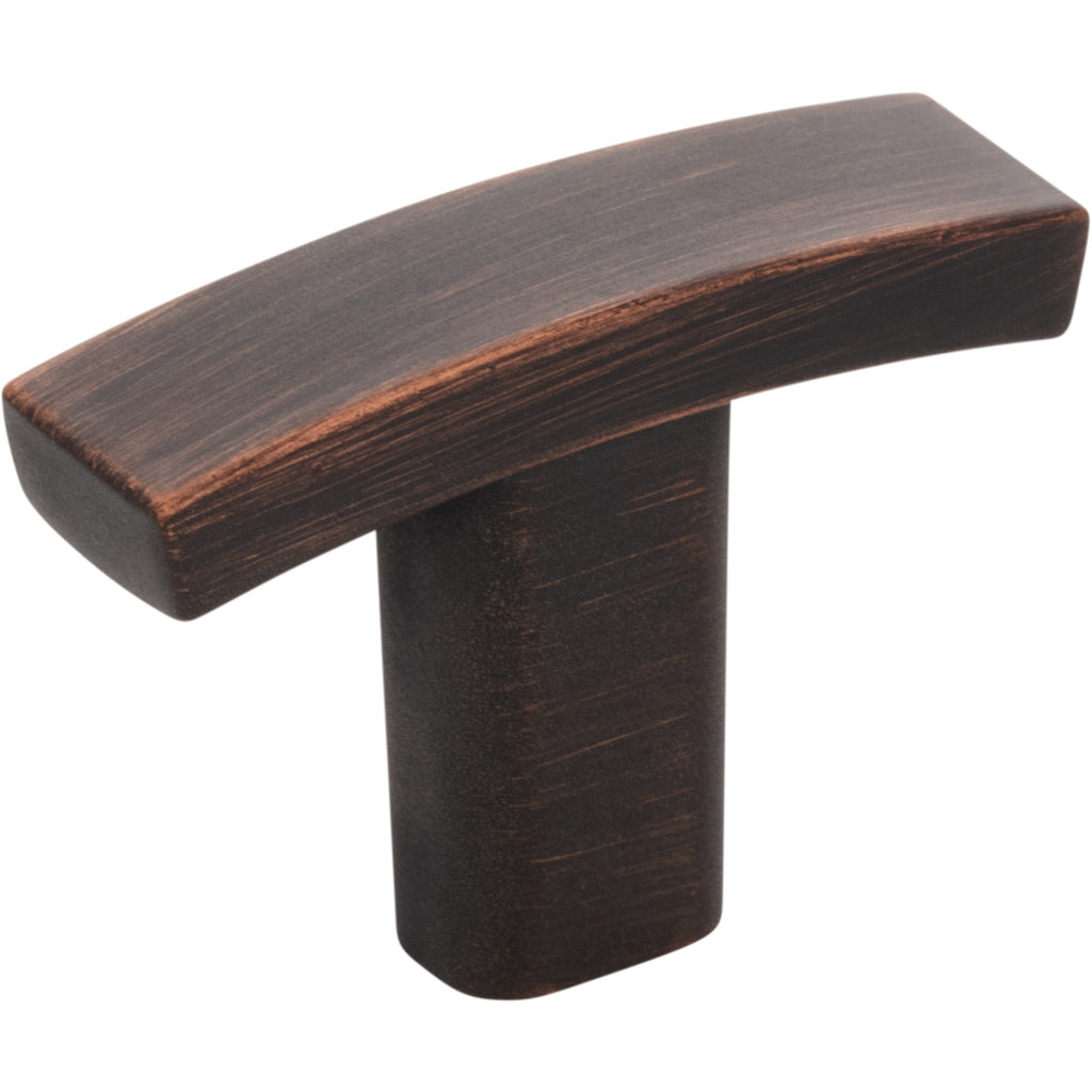 Square Thatcher Cabinet "T" Knob by Elements - Brushed Oil Rubbed Bronze