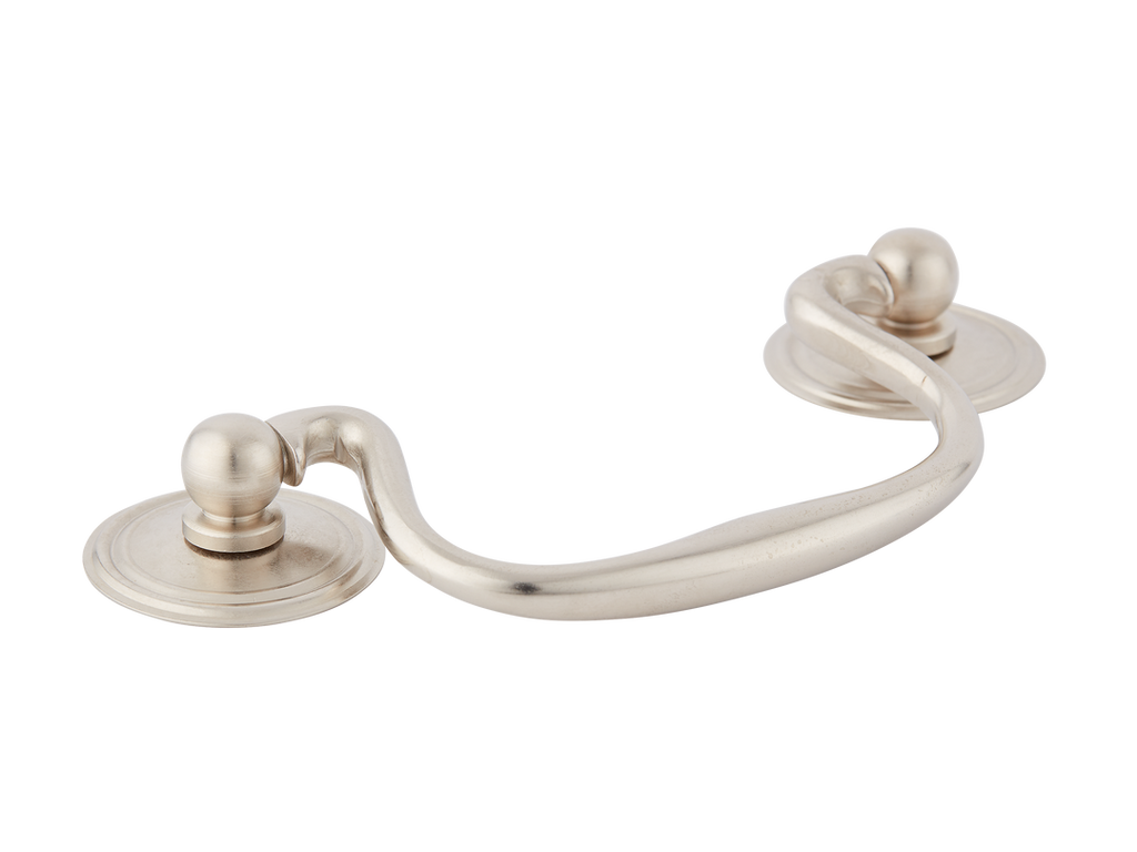 Cotswold Cabinet Handle by Armac Martin - 89mm - Barrelled Nickel Plate