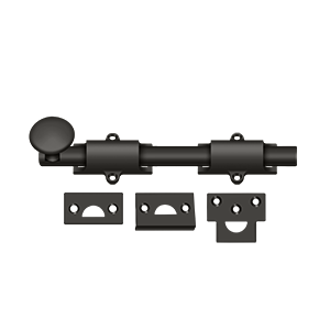 Bolts Surface HD Bolt by Deltana - 8" - Oil Rubbed Bronze - New York Hardware