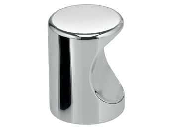 1" Diameter Omnia Thumb Pull Cabinet Knob - New York Hardware