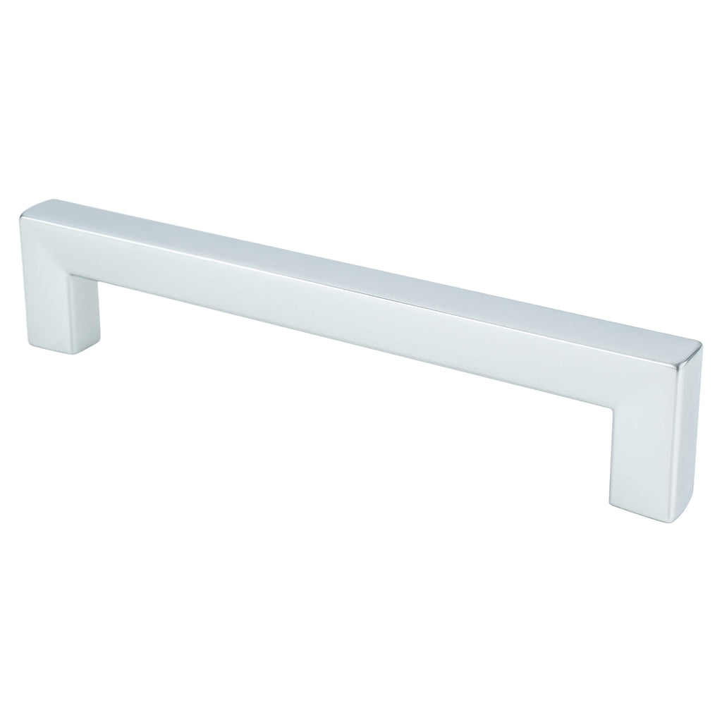 Polished Chrome - 128mm - Square Pull by Berenson - New York Hardware