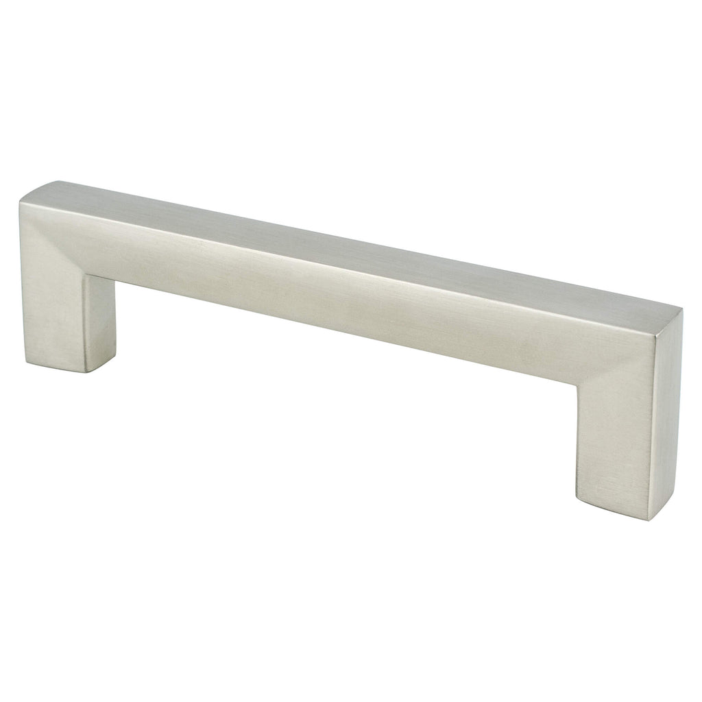 Brushed Nickel - 96mm - Square Pull by Berenson - New York Hardware
