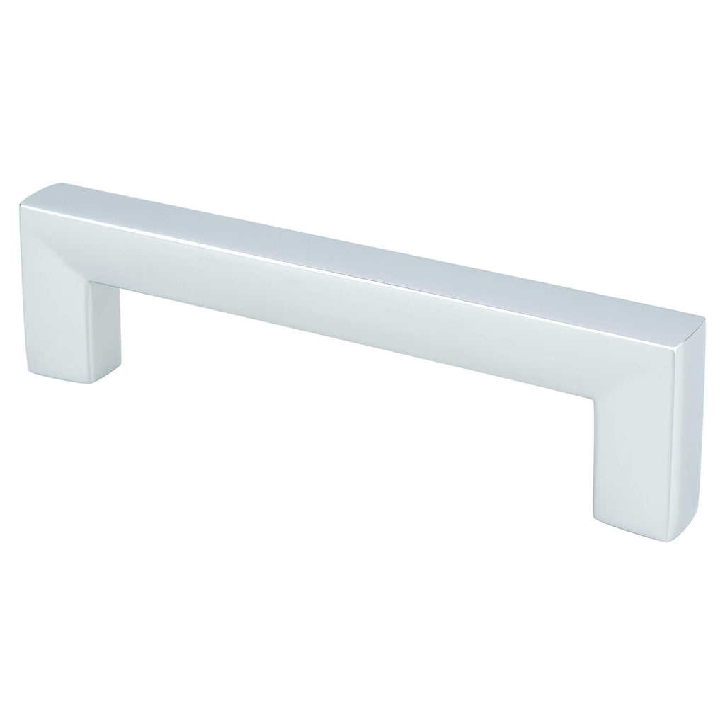 Polished Chrome - 96mm - Square Pull by Berenson - New York Hardware