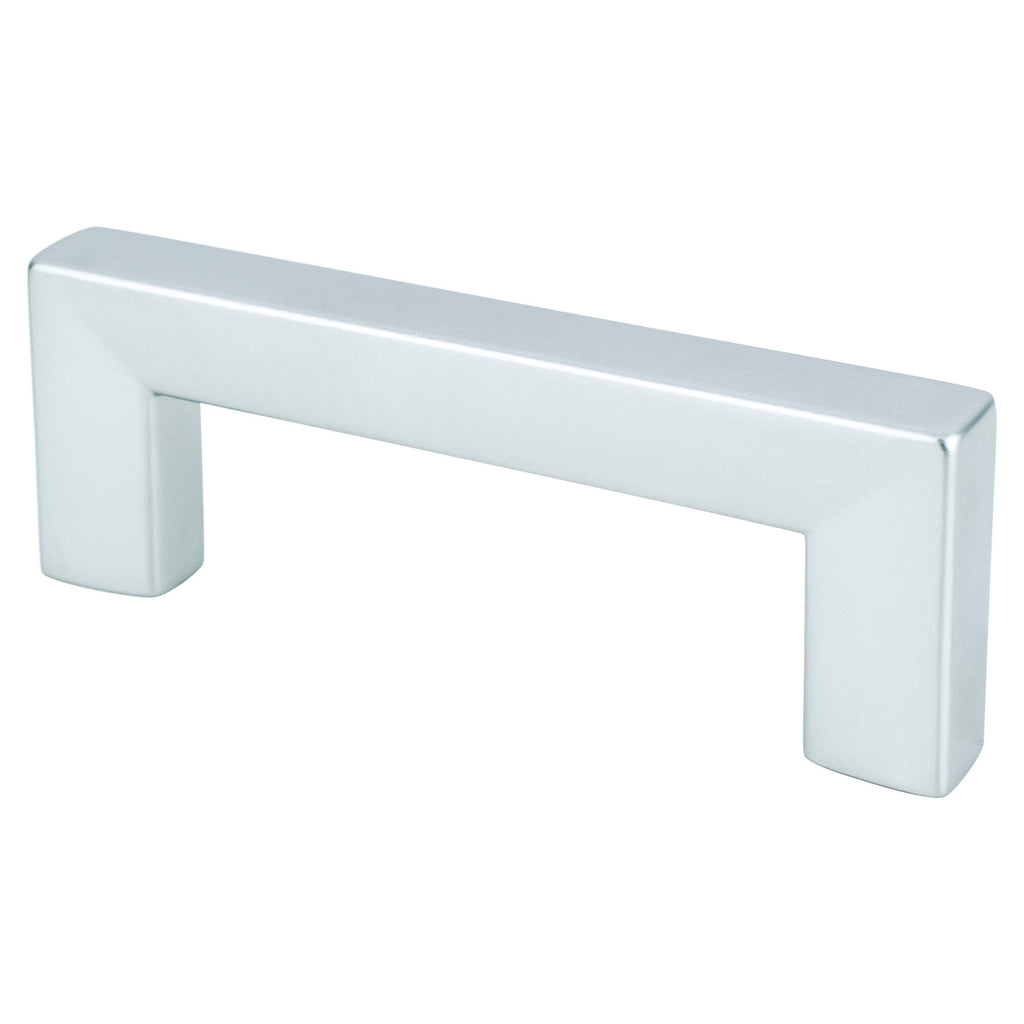 Dull Chrome - 64mm - Square Pull by Berenson - New York Hardware