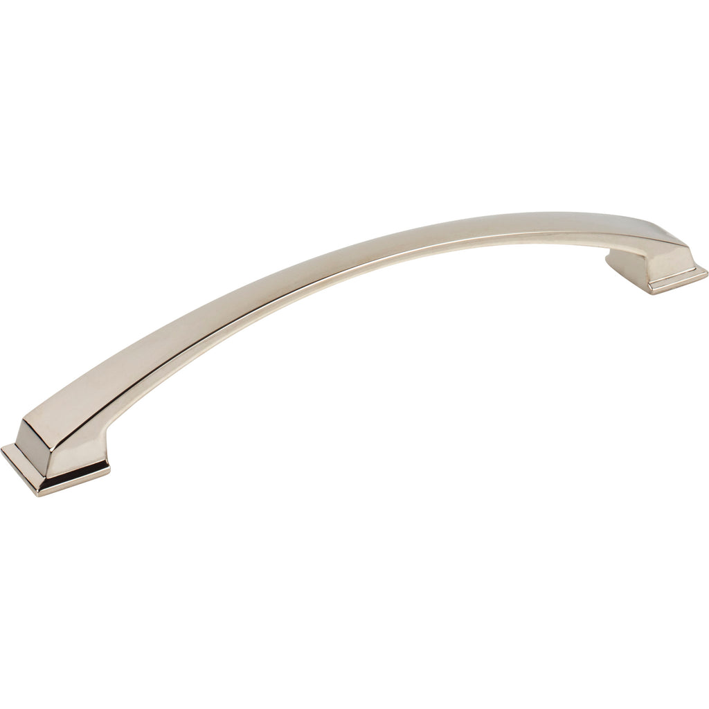 Arched Roman Cabinet Pull by Jeffrey Alexander - Polished Nickel