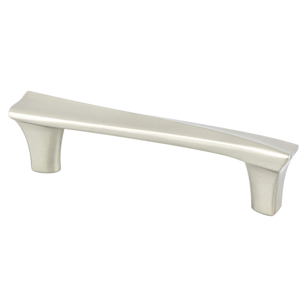 Brushed Nickel - 96mm - Fluidic Pull by Berenson - New York Hardware