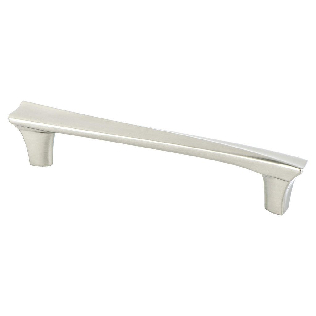 Brushed Nickel - 128mm - Fluidic Pull by Berenson - New York Hardware