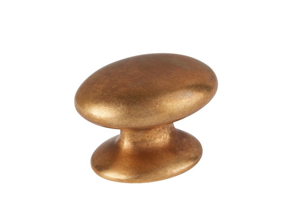 Bakes Cabinet Knob by Armac Martin - 38mm - Burnished Brass