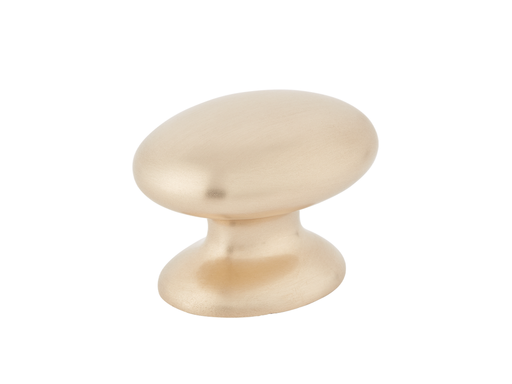 Bakes Cabinet Knob by Armac Martin - 32mm - Satin Brass Unlacquered