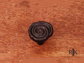 Swirl Knob 1 5/16" (33mm) - Oil Rubbed Bronze - New York Hardware