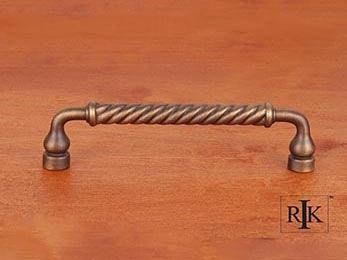 Twisted Pull 5 1/2" (140mm) - Antique English - New York Hardware