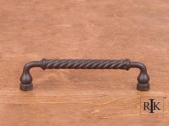 Twisted Pull 5 1/2" (140mm) - Oil Rubbed Bronze - New York Hardware