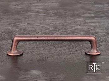 Distressed Rustic Pull 7 1/8" (181mm) - Distressed Copper - New York Hardware Online