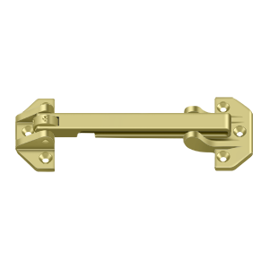 Large Door Guard by Deltana - 6-3/4" - Polished Brass - New York Hardware