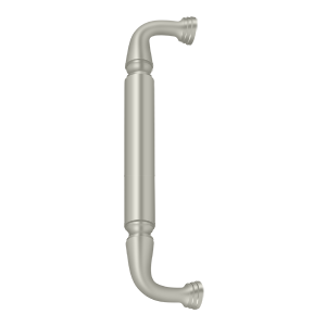 Decorative Door Pull w/out Rossette by Deltana - 10" - Brushed Nickel - New York Hardware