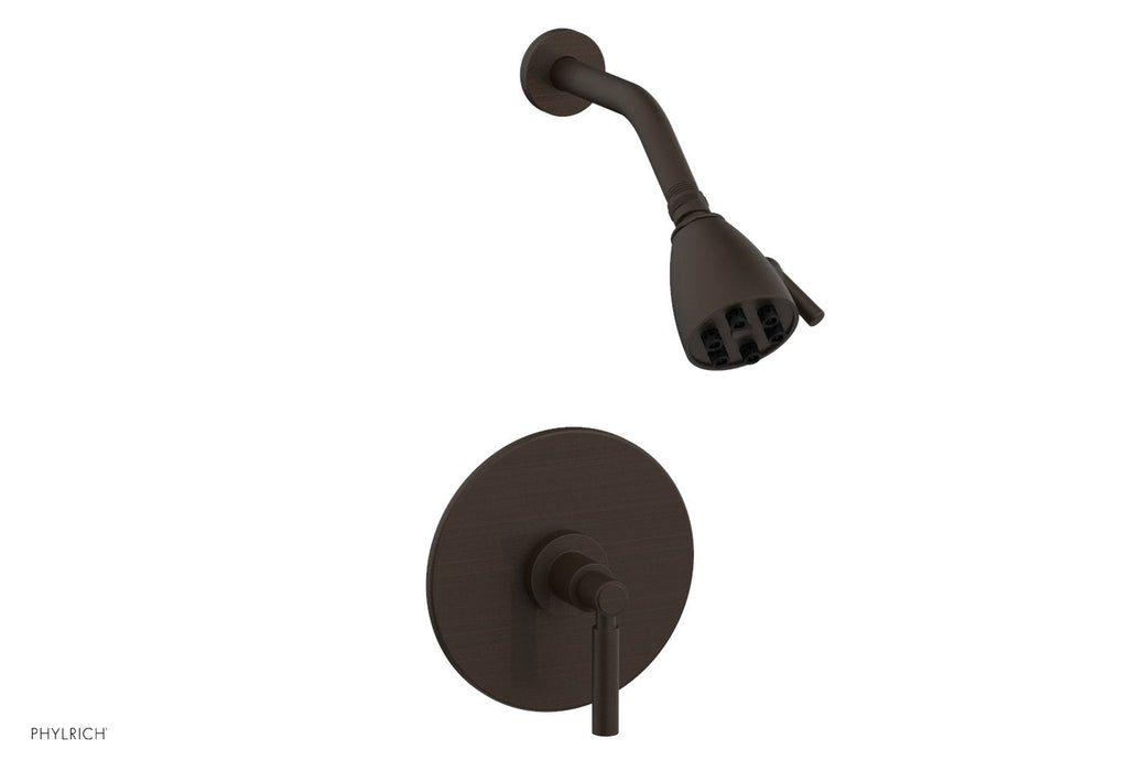 BASIC Pressure Balance Shower Set   Lever Handle by Phylrich - Antique Bronze