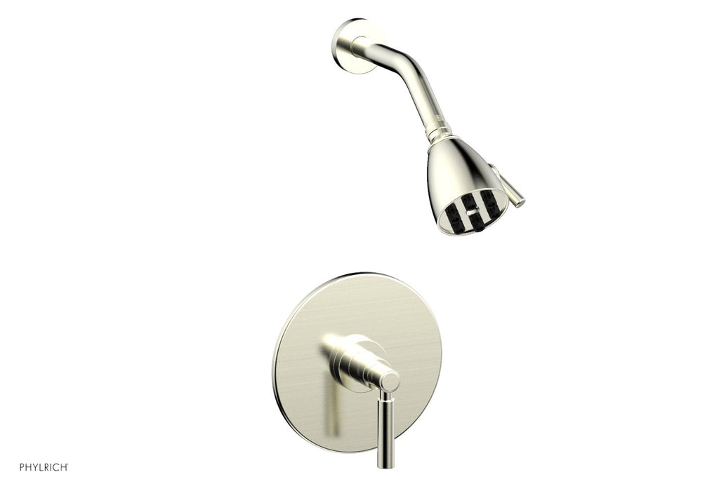 BASIC Pressure Balance Shower Set   Lever Handle by Phylrich - Polished Brass