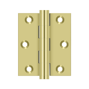 Solid Brass Screen Door Hinge by Deltana -  - Polished Brass - New York Hardware