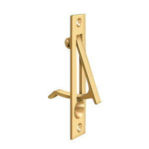 Edge Pull by Deltana -  - PVD Polished Brass - New York Hardware