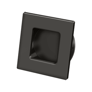 Square HD Flush Pull by Deltana -  - Oil Rubbed Bronze - New York Hardware