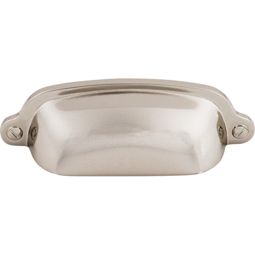 Charlotte Cup Pull by Top Knobs - Polished Nickel - New York Hardware