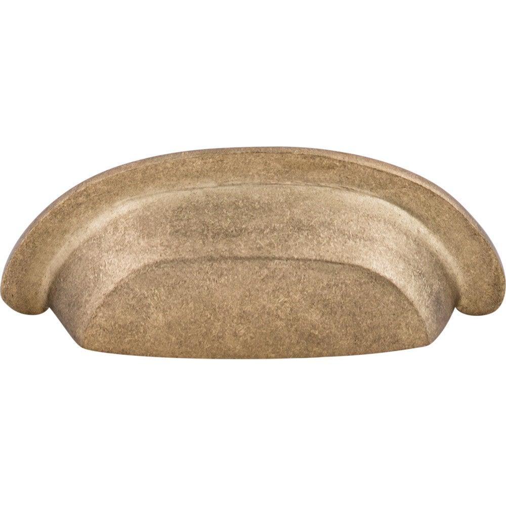 Aspen Cup Pull by Top Knobs - Light Bronze - New York Hardware