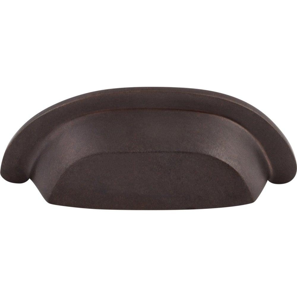 Aspen Cup Pull by Top Knobs - Medium Bronze - New York Hardware