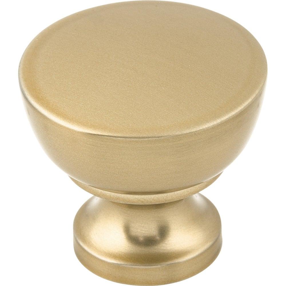 Bergen Knob by Top Knobs - Honey Bronze - New York Hardware