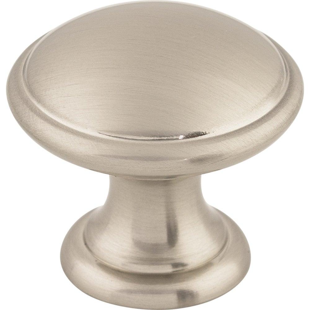 Rounded Knob by Top Knobs - Brushed Satin Nickel - New York Hardware