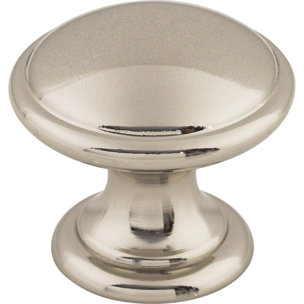 Rounded Knob by Top Knobs - Polished Nickel - New York Hardware